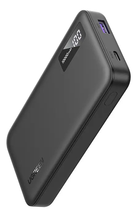 Carregador Portátil Power Bank Ugreen 10.000mah Pd Qc 20w  Cor Preto